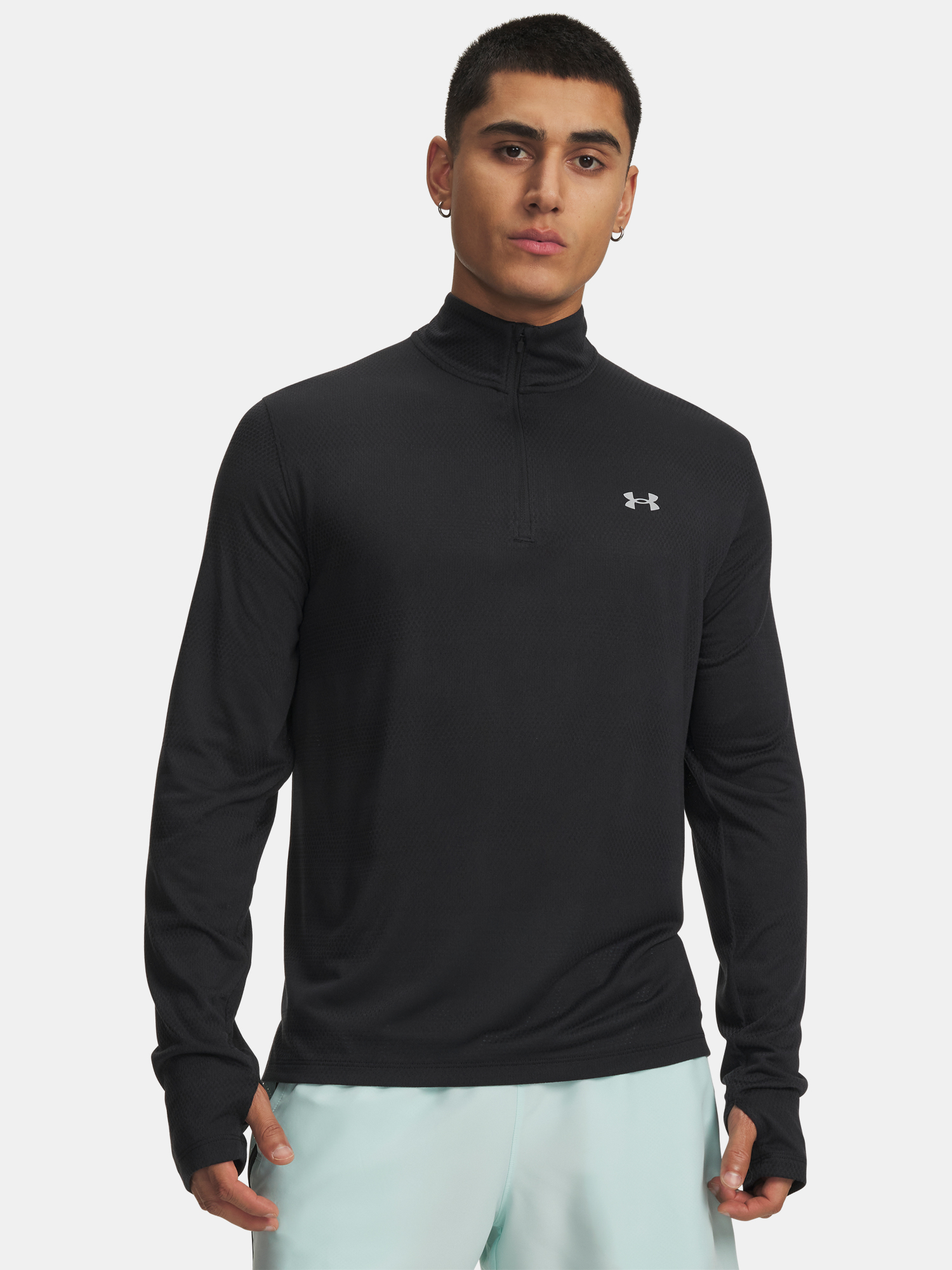 Under Armour Férfi Hosszú Ujjú Futópóló UA Velociti 1/4 Zip