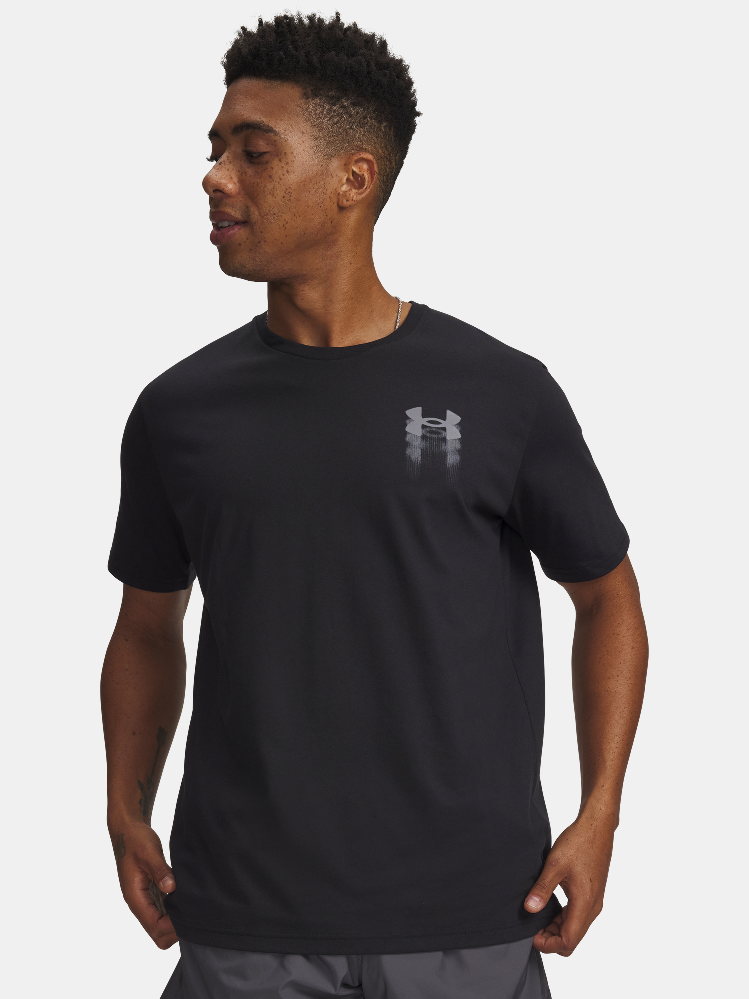 Under Armour Férfi Póló UA M BLUR LOGO SS