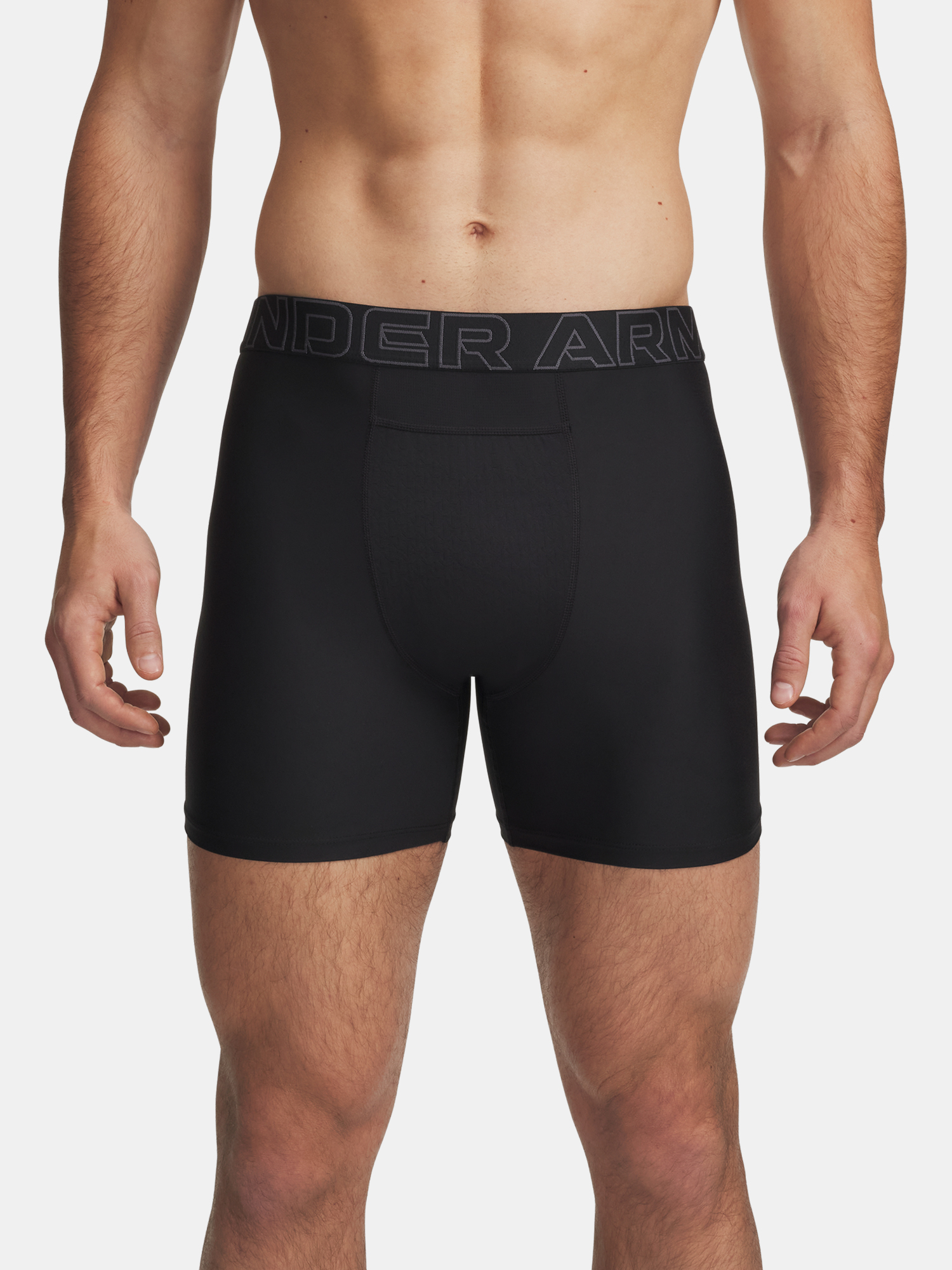 Under Armour Férfi Alsónadrág (boxer) Ua Performance Pouch - Solid 6in - 2pk