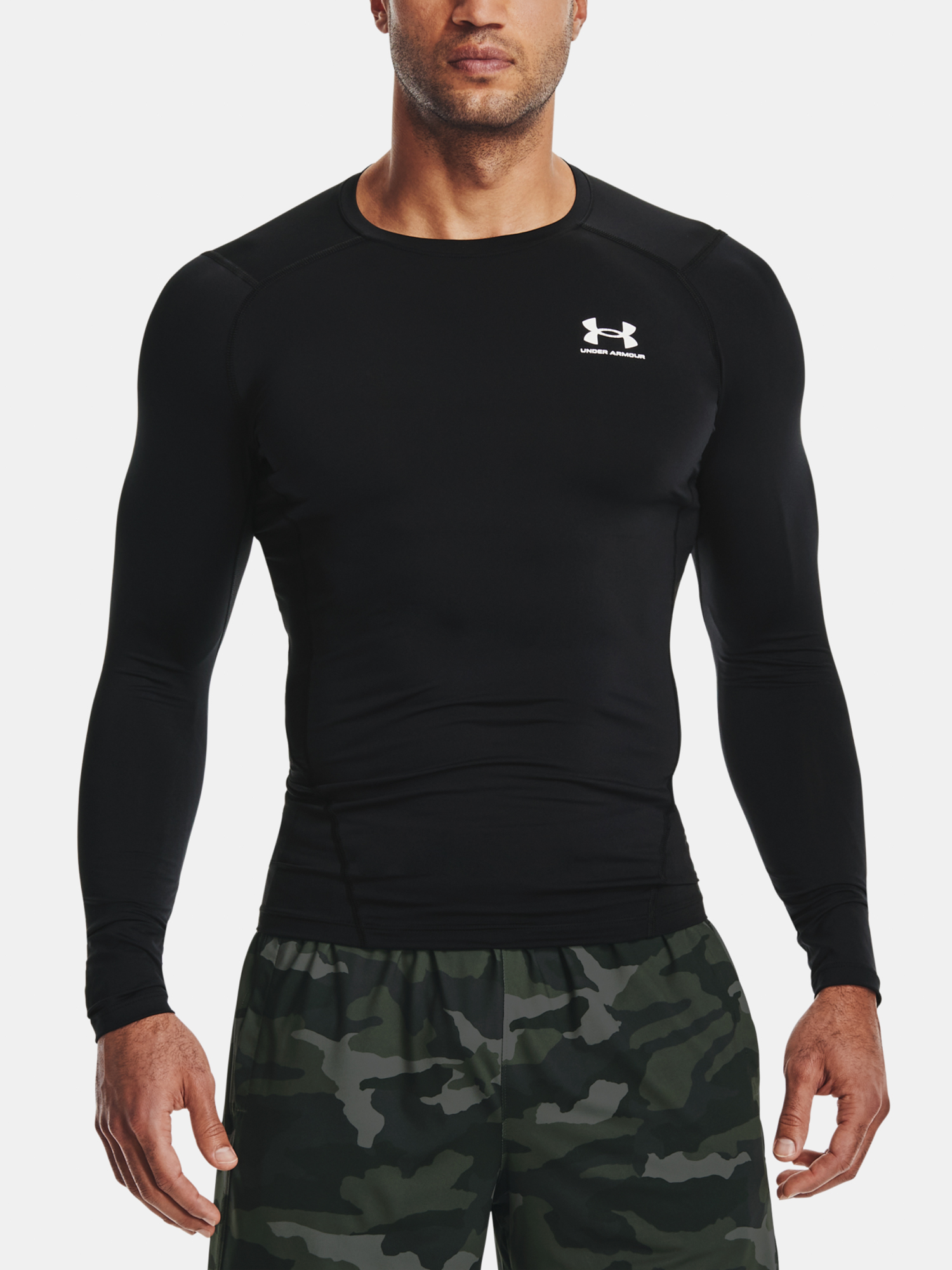 Under Armour Férfi Hosszú Ujjú Edzőpóló HG Armour Comp LS