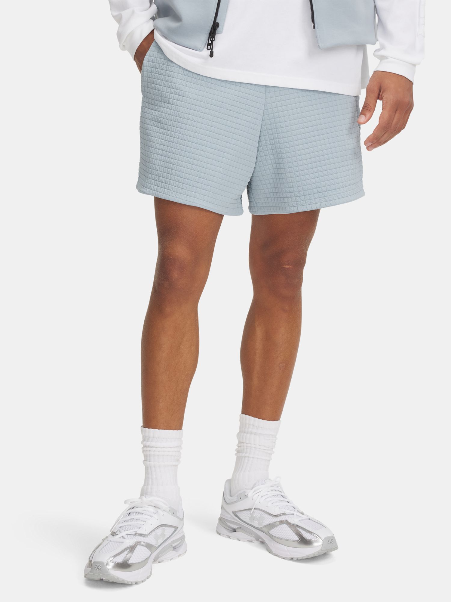 Under Armour Férfi Edző Rövidnadrág UA Unstoppable Flc Grid St