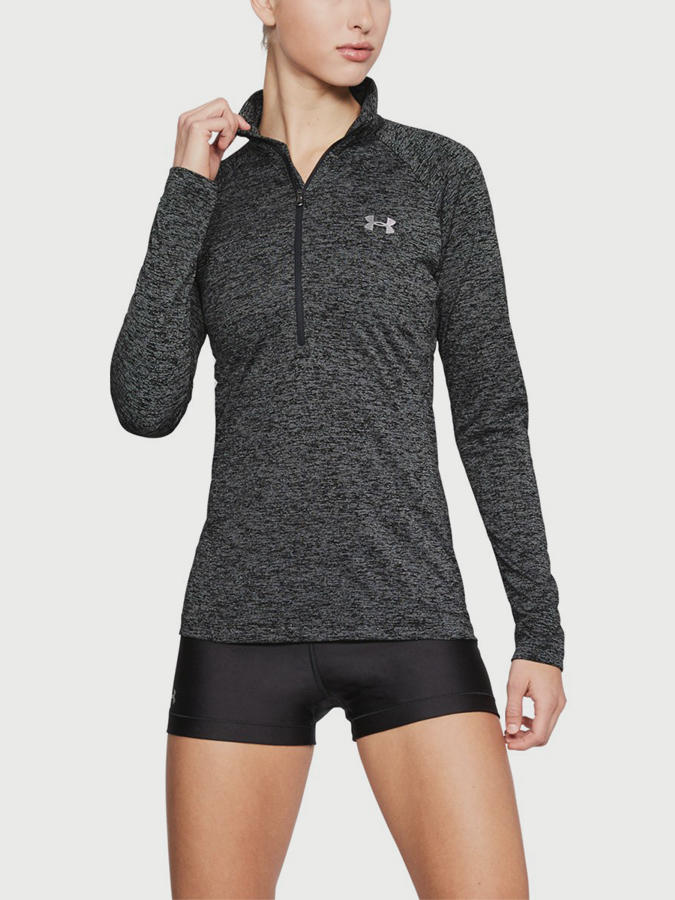 Under Armour Női Hosszú Ujjú Edzőpóló Tech 1/2 Zip - Twist