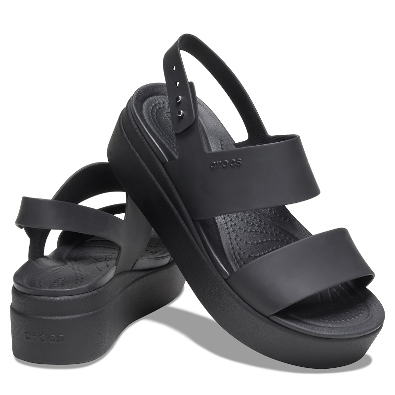Crocs Szandál Crocs Brooklyn Low Wedge W