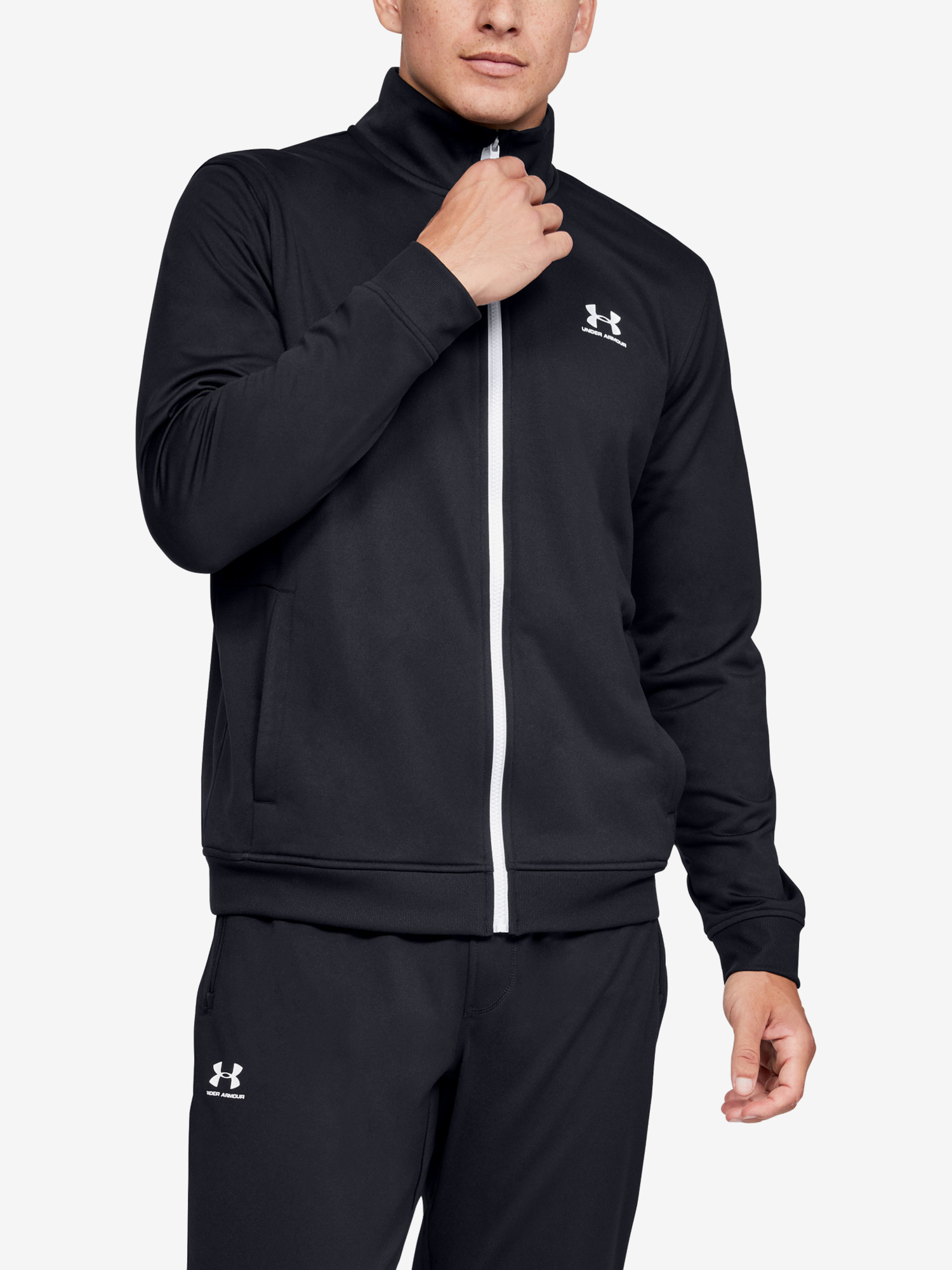 Under Armour Férfi Edződzseki SPORTSTYLE TRICOT JACKET