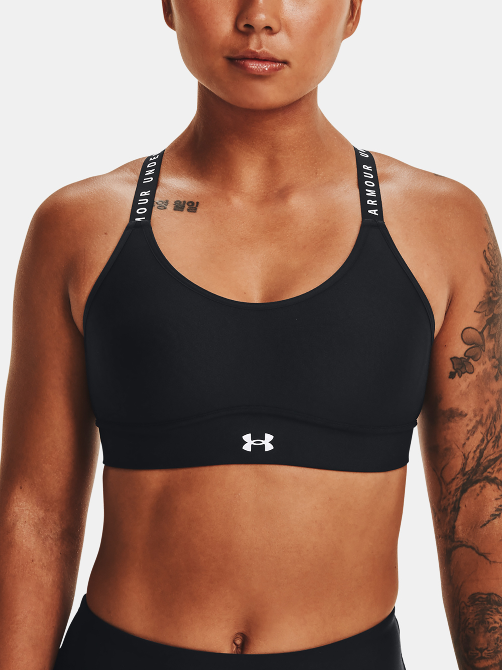 Under Armour Sportmelltartó Infinity Covered Mid