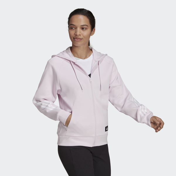 Adidas Női Cipzáras Pulóver W FI 3S FZ REG