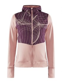 Craft Női Cipzáras Edzőpulóver ADV CHARGE JERSEY HOOD JACKET W