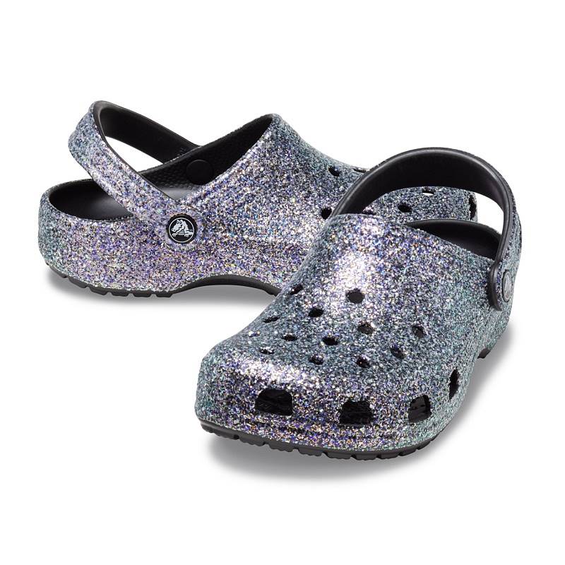 Crocs Papucs Classic Glitter Clog