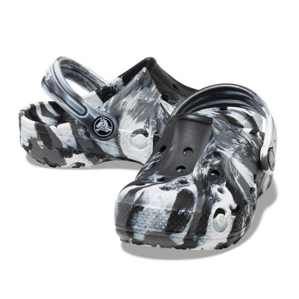Crocs Gyerek Papucs Baya Marbled Clog K