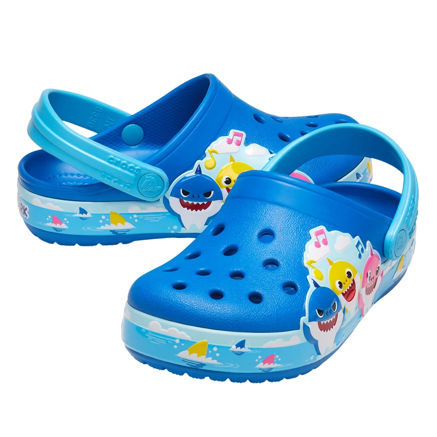 Crocs Gyerek Papucs Crocs FL Baby Shark Band Clog T