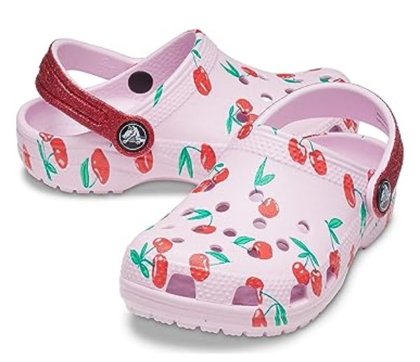 Crocs Gyerek Papucs Classic Food Print Clog K