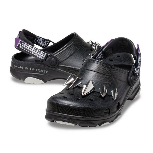 Crocs Papucs Classic AT Black Panther Clog