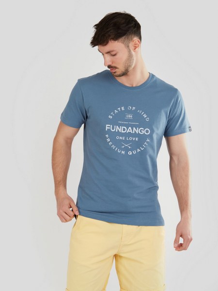 Fundango Férfi Póló Basic-T Logo 04