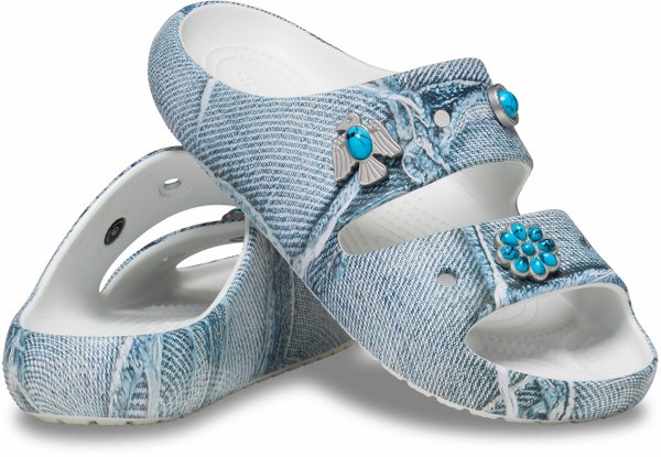 Crocs Papucs Classic Denim Sandal 2.0