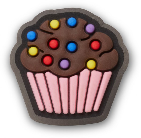 Crocs Jibbitz Tiny Chocolate Cupcake