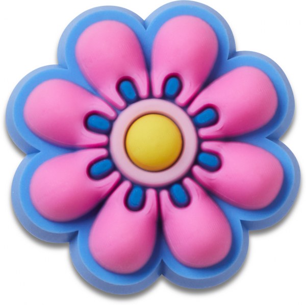 Crocs Jibbitz Tiny Pink and Yellow Flower