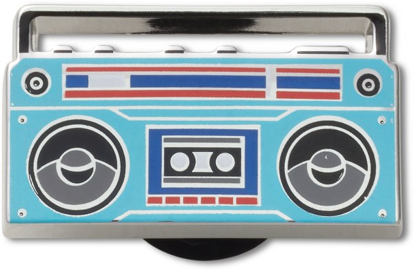Crocs Jibbitz Blue Boom Box
