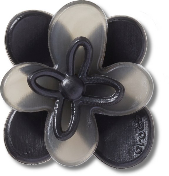 Crocs Jibbitz Blooming Black Flower 1