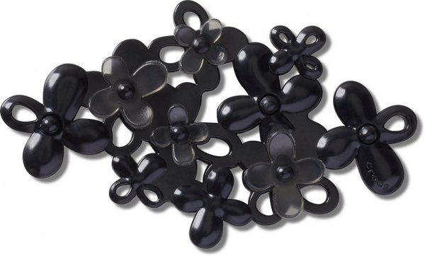 Crocs Jibbitz Blooming Black Florals