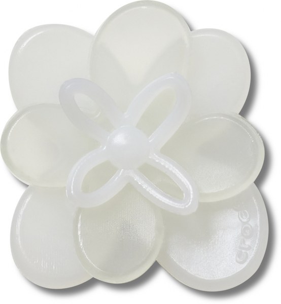 Crocs Jibbitz Blooming White Flower 2