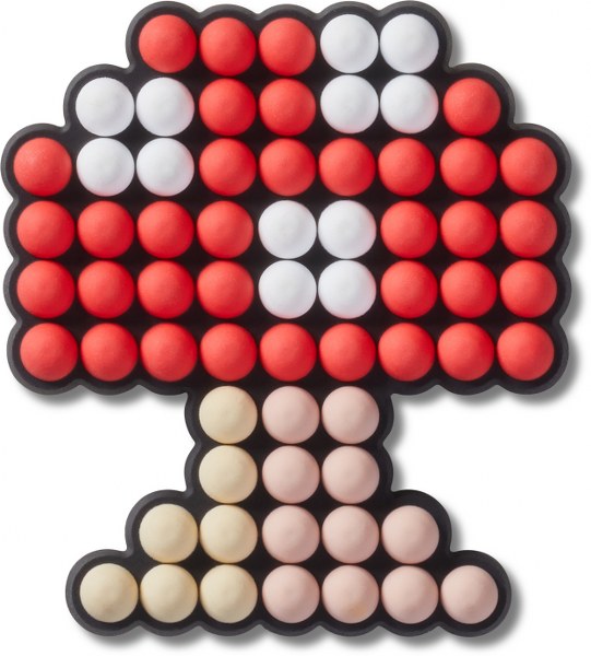 Crocs Jibbitz Beaded Mushroom