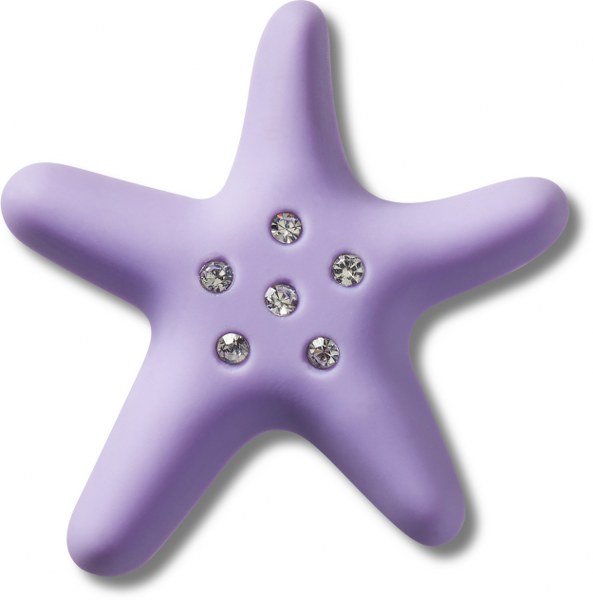Crocs Jibbitz Blue Starfish With Gems
