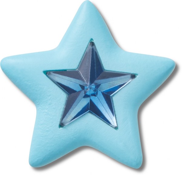 Crocs Jibbitz Blue Star With Gem