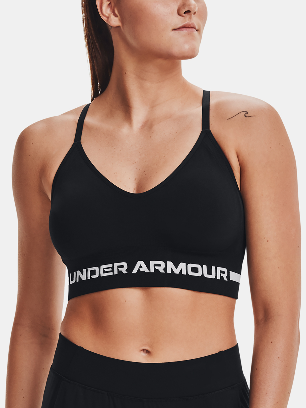 Under Armour Sportmelltartó Seamless Low Long Bra