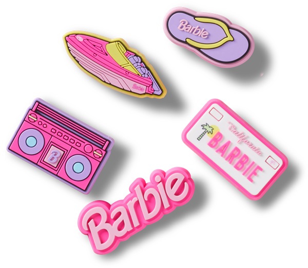 Crocs Jibbitz Barbie Retro 5 Pack