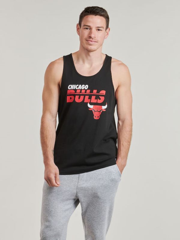 New Era Férfi Atléta NBA ESSENTIALS TANK CHIBUL 