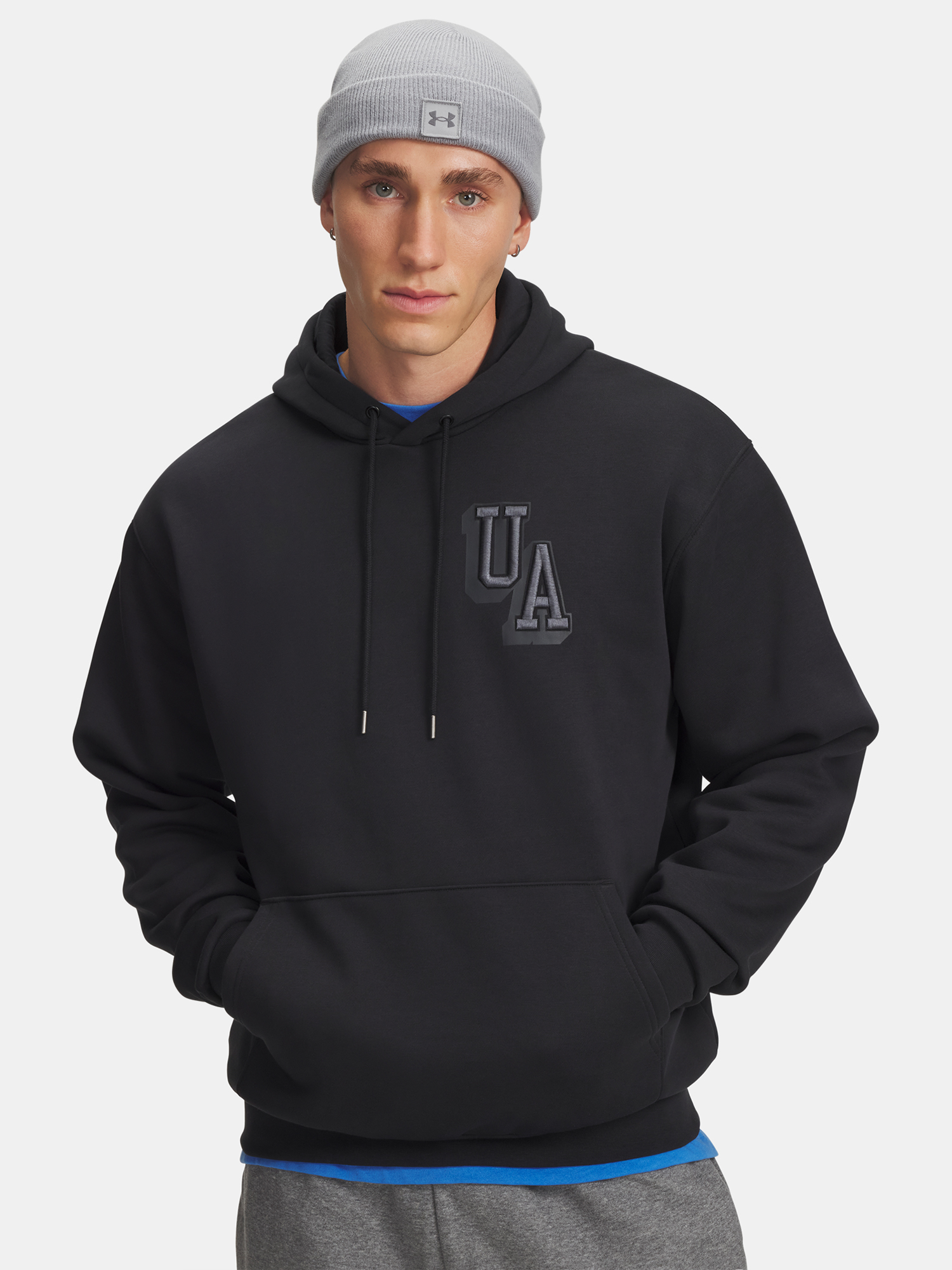 Under Armour Férfi Pulóver UA Icon Flc Graphic Top