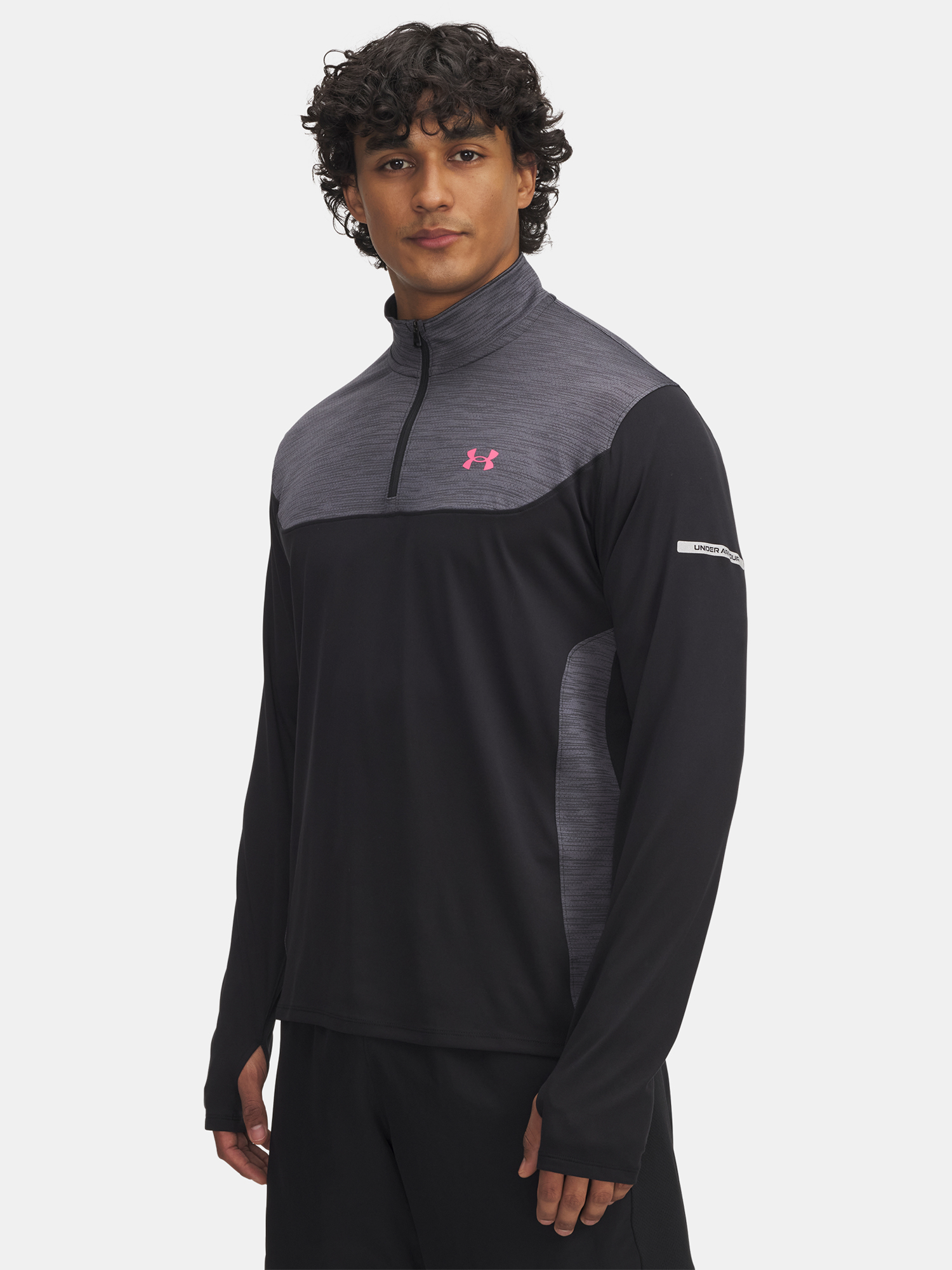 Under Armour Férfi Hosszú Ujjú Edzőpóló UA Tech Utility 1/4 Zip