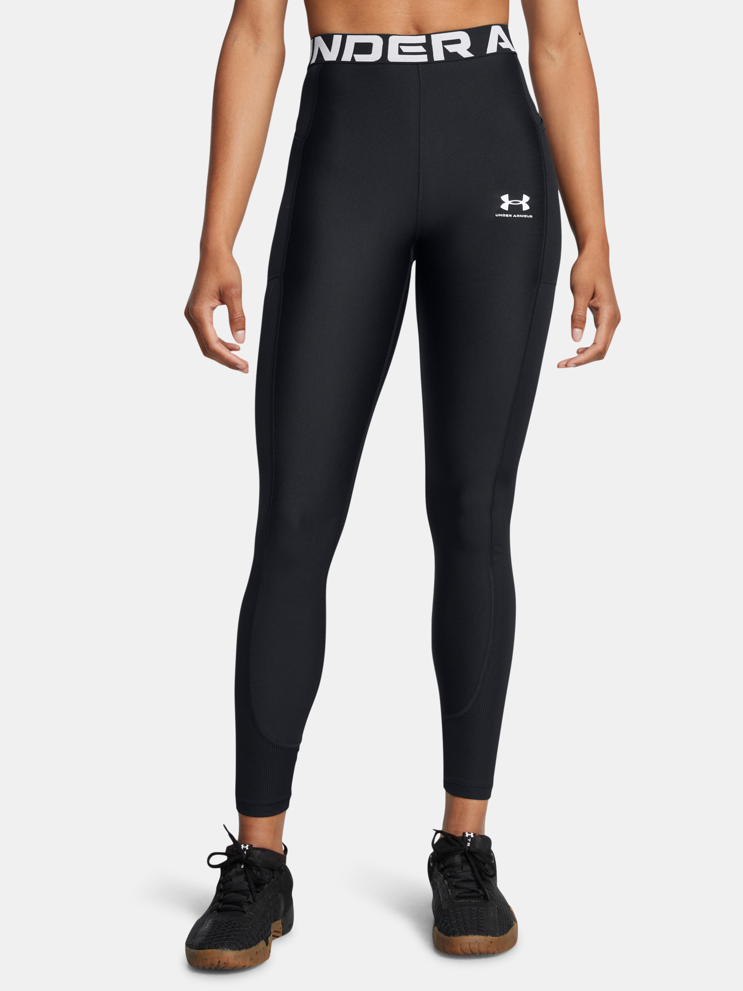Under Armour Női Edzőleggings HeatGear Rib Legging