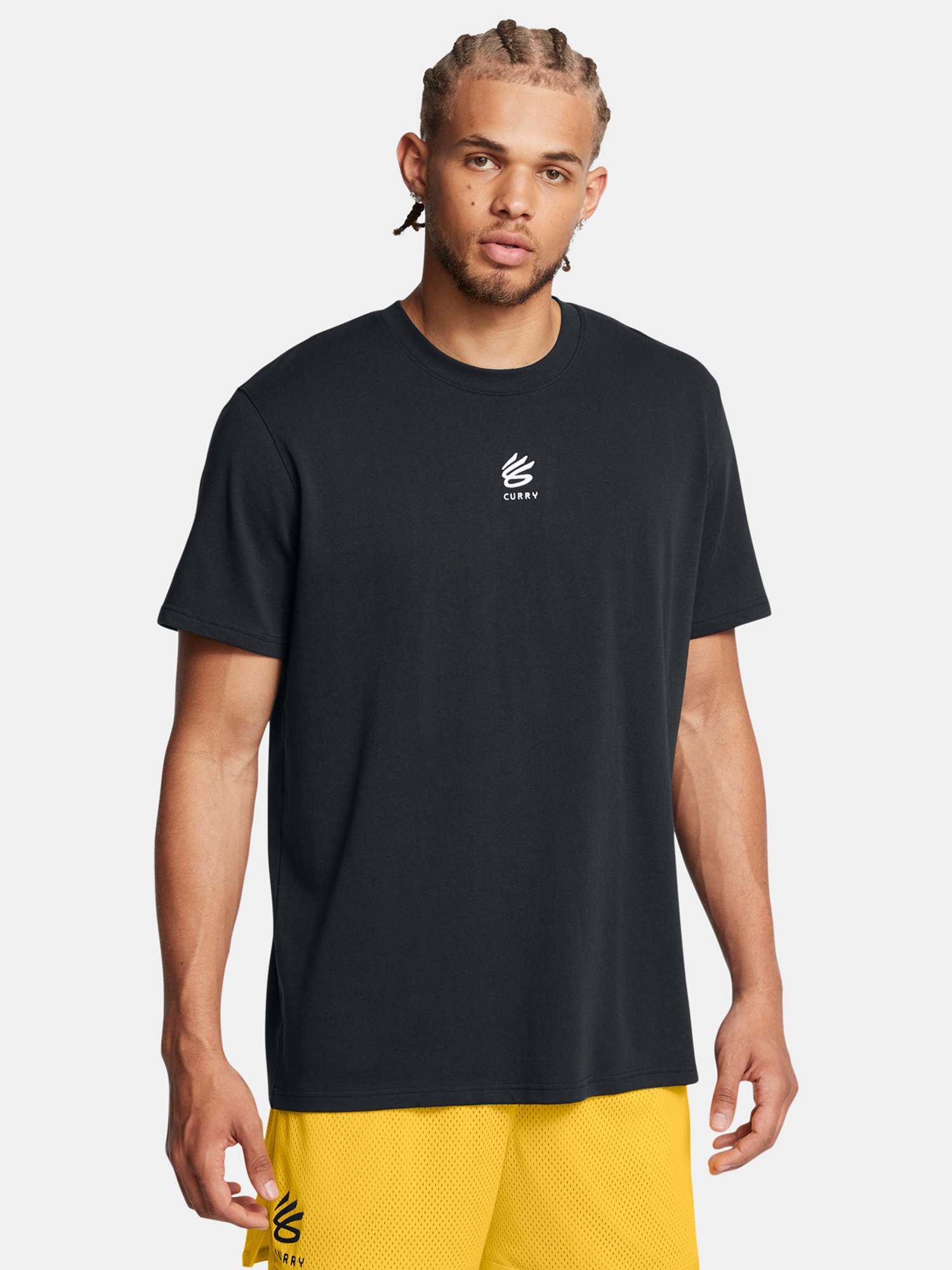 Under Armour Férfi Póló Curry Hvyweight Logo Tee