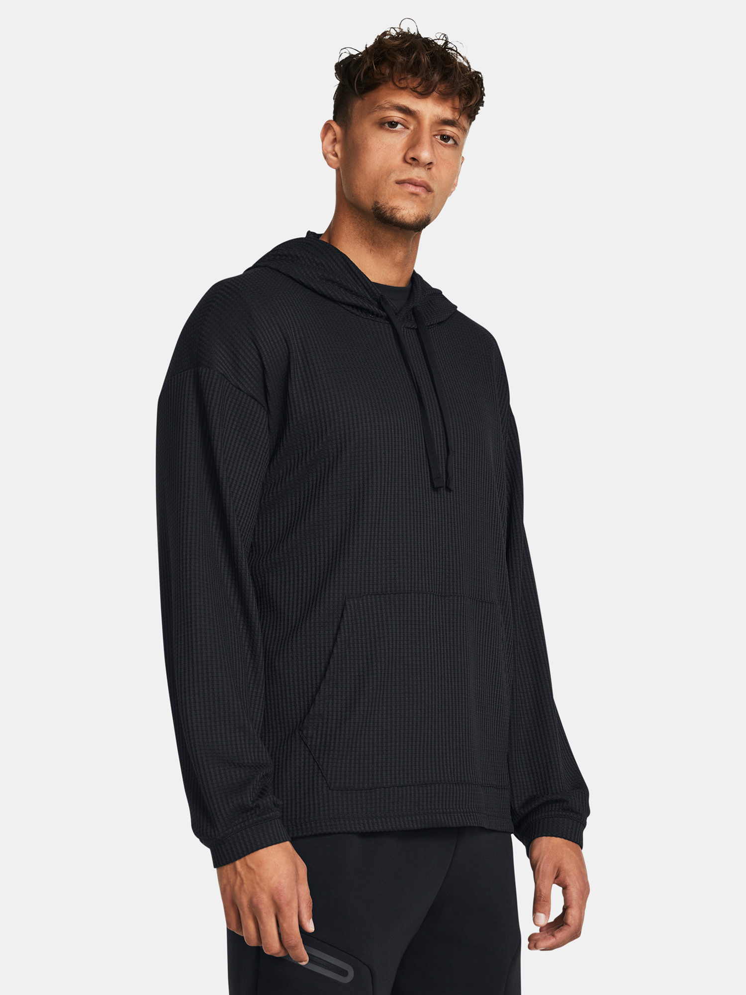 Under Armour Férfi Pulóver UA Rival Waffle Hoodie
