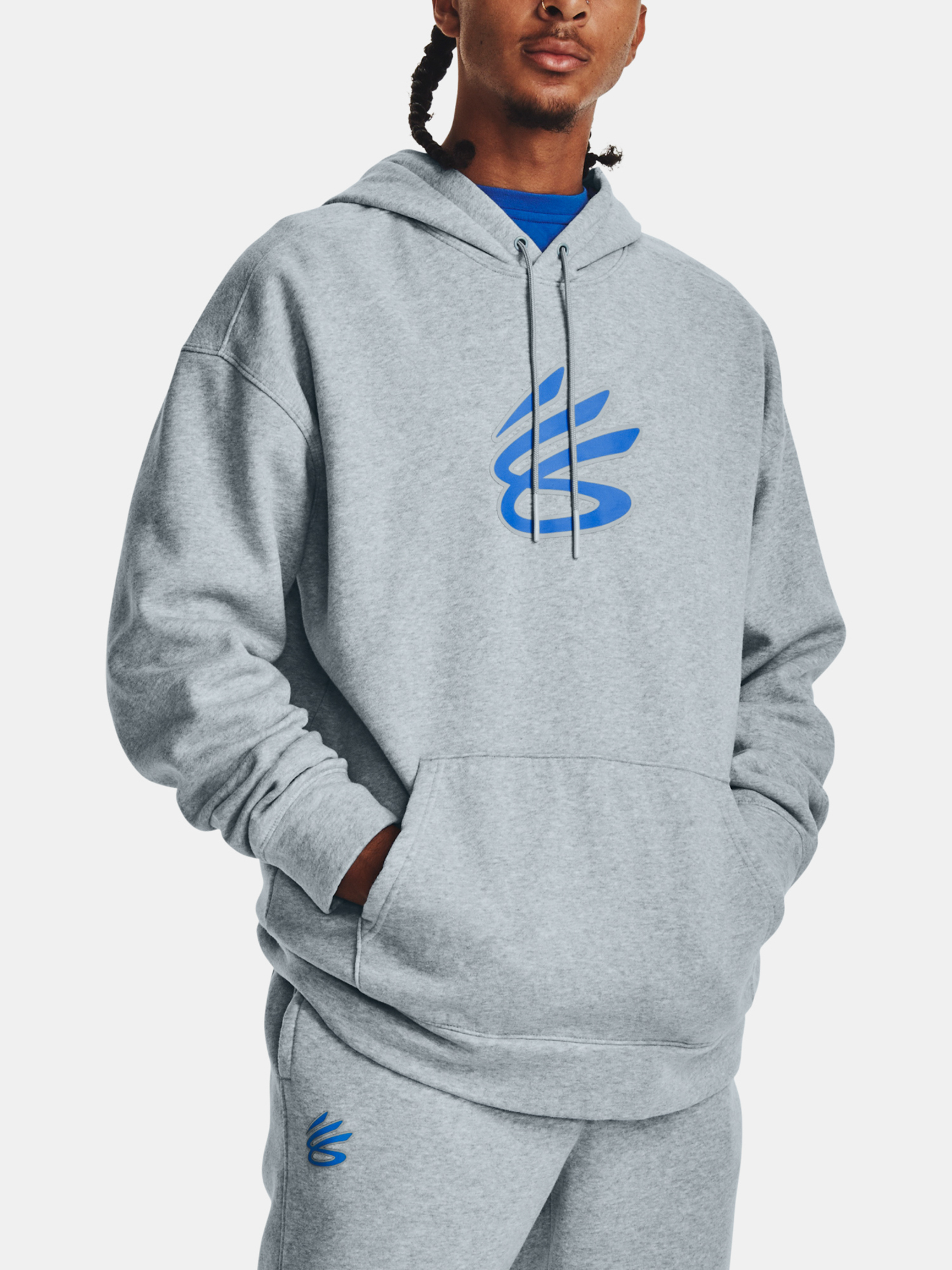 Under Armour Férfi Pulóver Curry Big Splash PO Hoodie