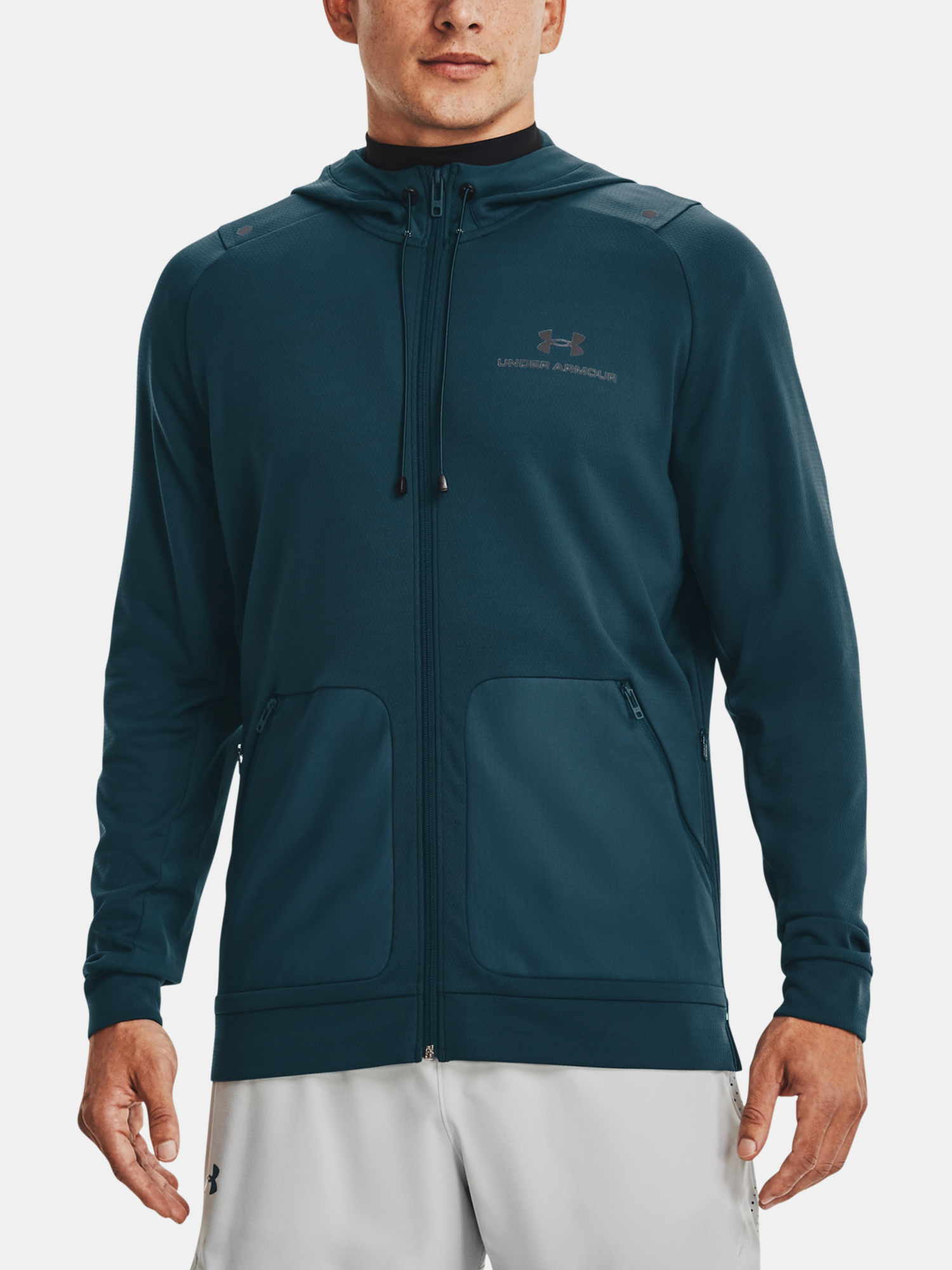 Under Armour Férfi Cipzáras Pulóver Rush All Purpose FZ HD