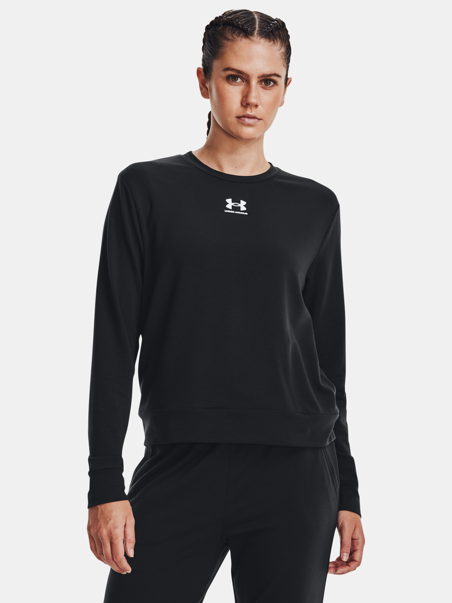 Under Armour Női Pulóver Rival Terry Crew