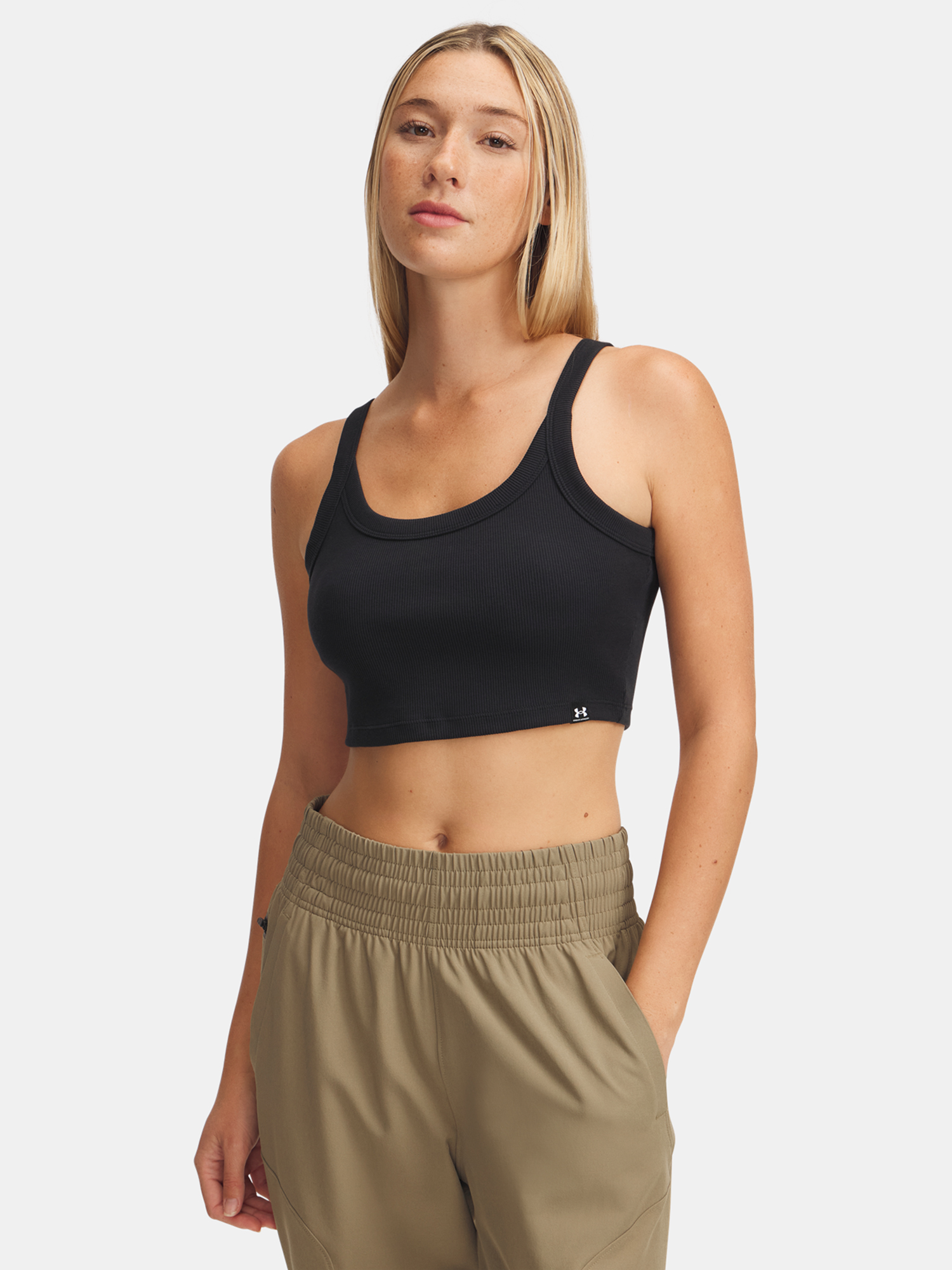 Under Armour Női Atléta UA Rival Rib Baby Tank