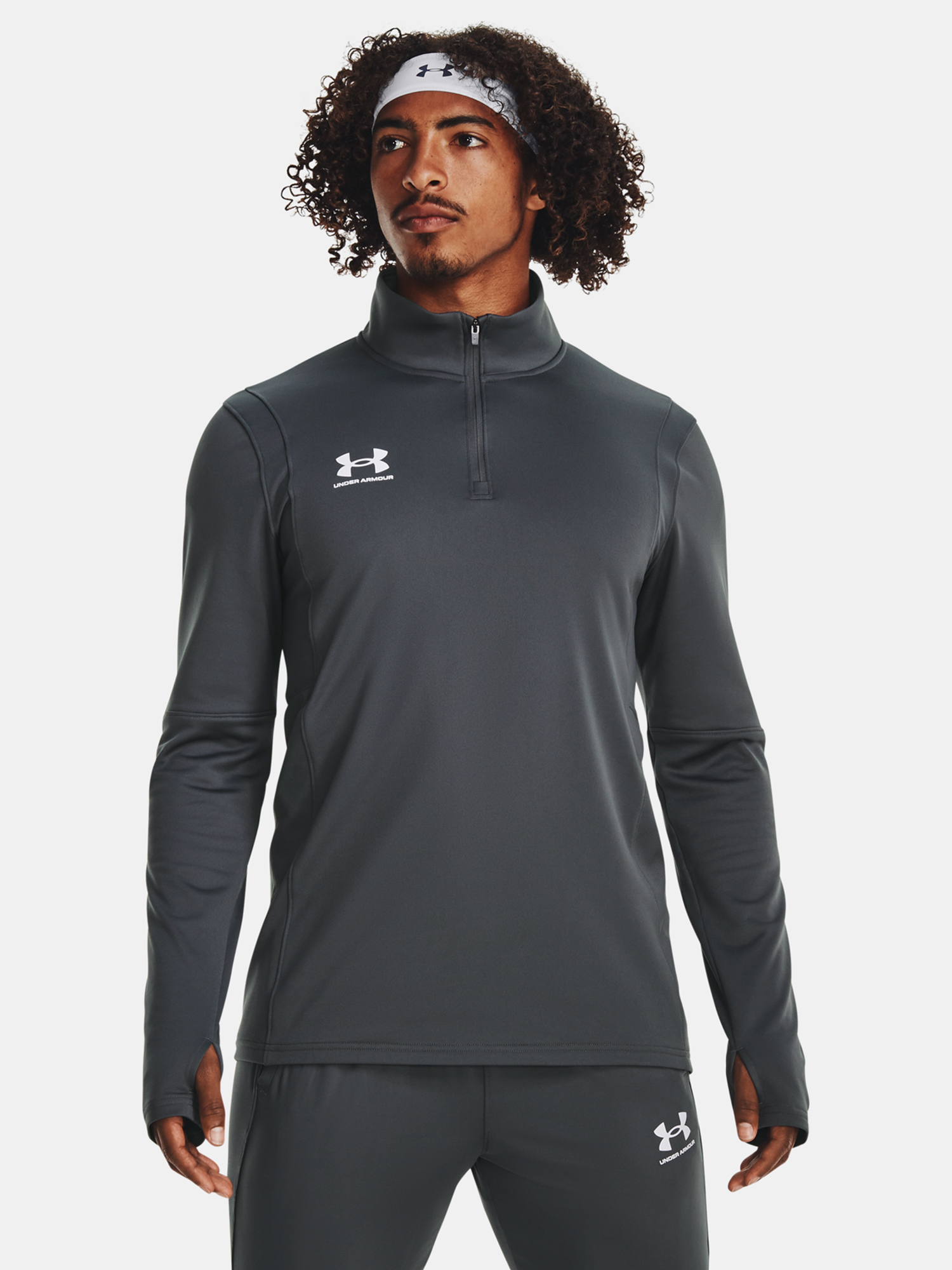 Under Armour Férfi Hosszú Ujjú Futballpóló UA M's Ch. Midlayer
