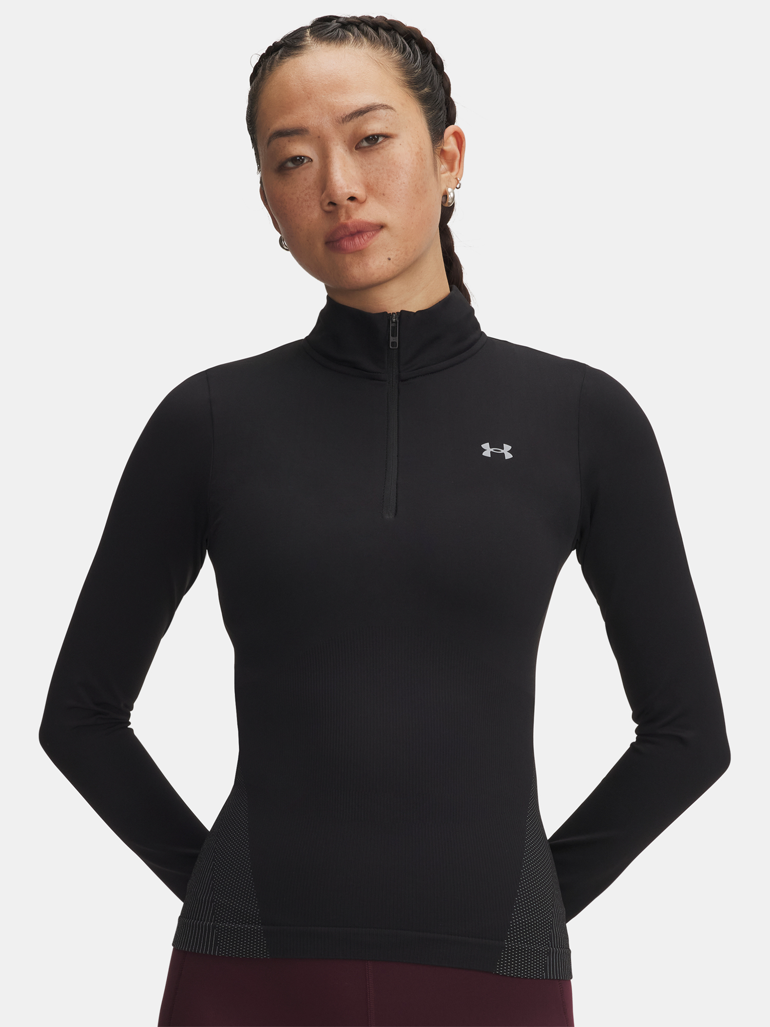 Under Armour Női Hosszú Ujjú Edzőpóló UA Vanish Seamless 1/4 Zip