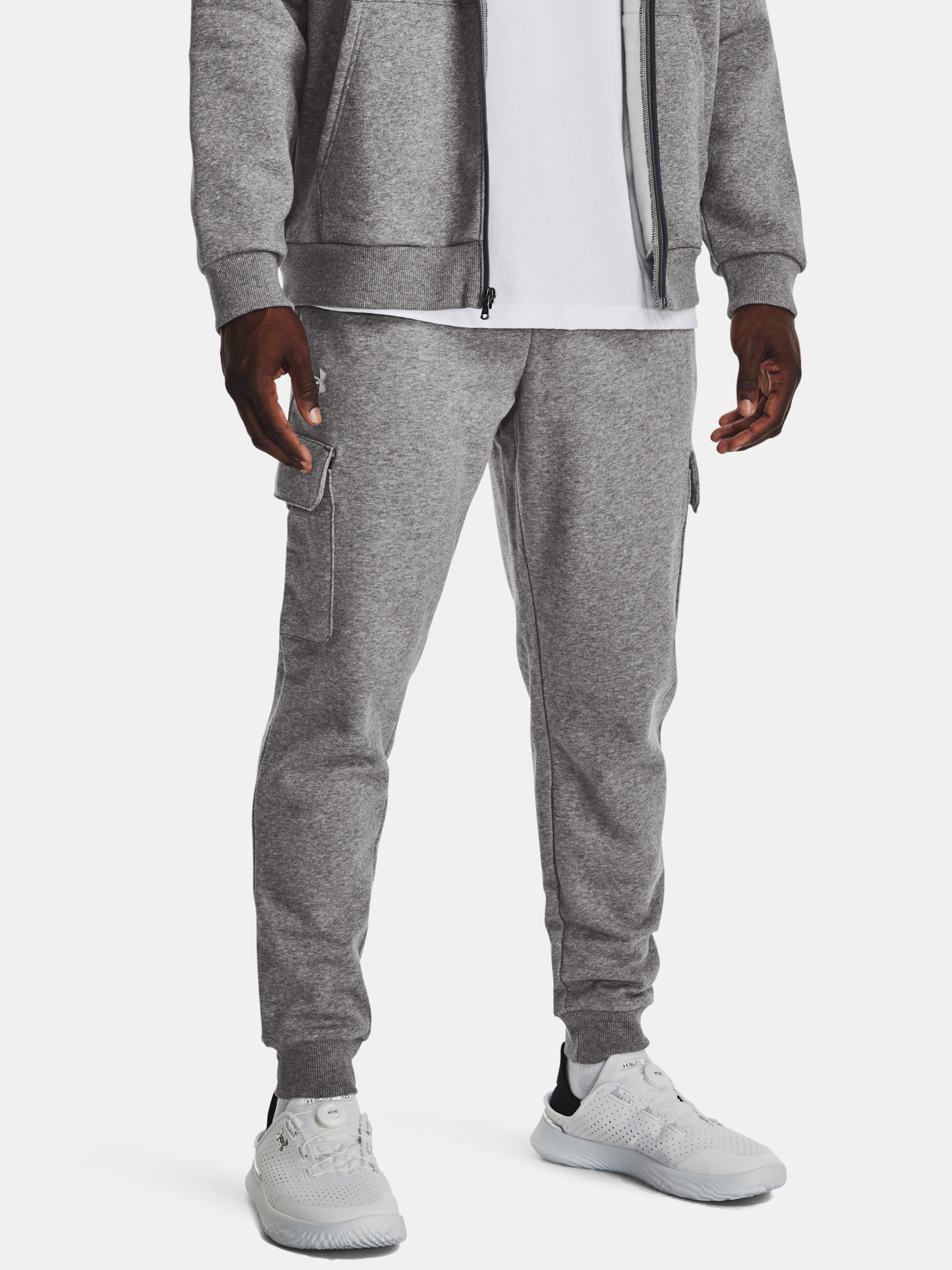 Under Armour Férfi Nadrág UA Rival Fleece Cargo Jogger