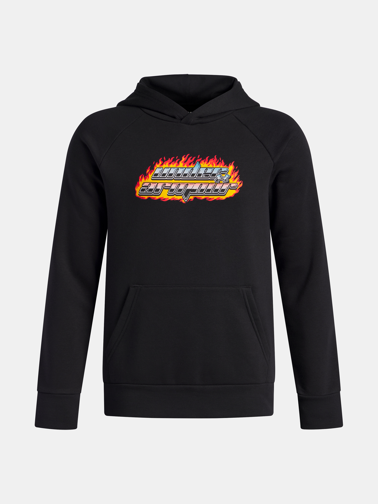 Under Armour Gyerek Pulóver UA Rival Flc Flamin Wdmrk HD