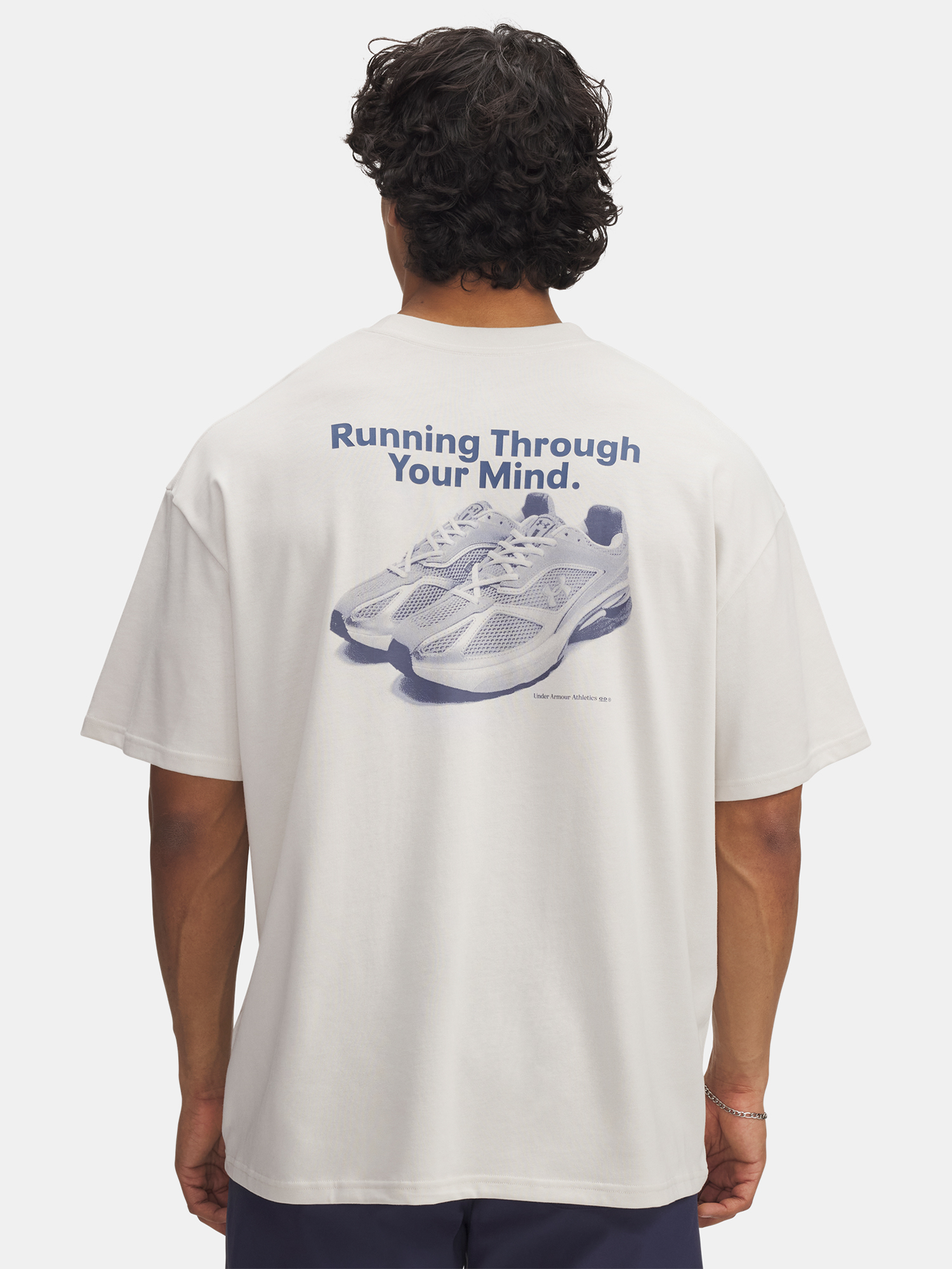 Under Armour Férfi Póló UA HWT RUNNING SHOE OS SS