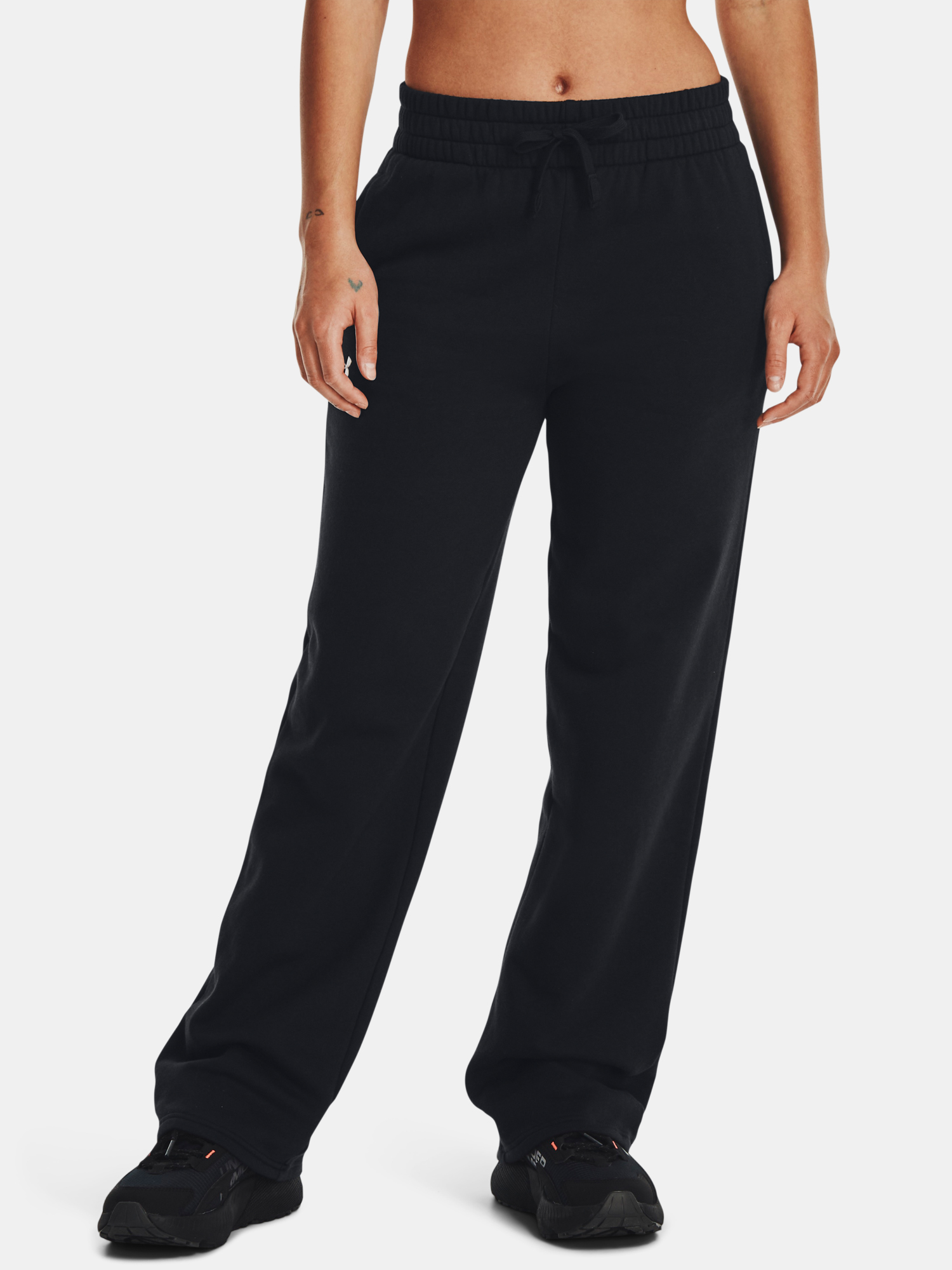 Under Armour Női Nadrág UA Rival Flc Straight Pant