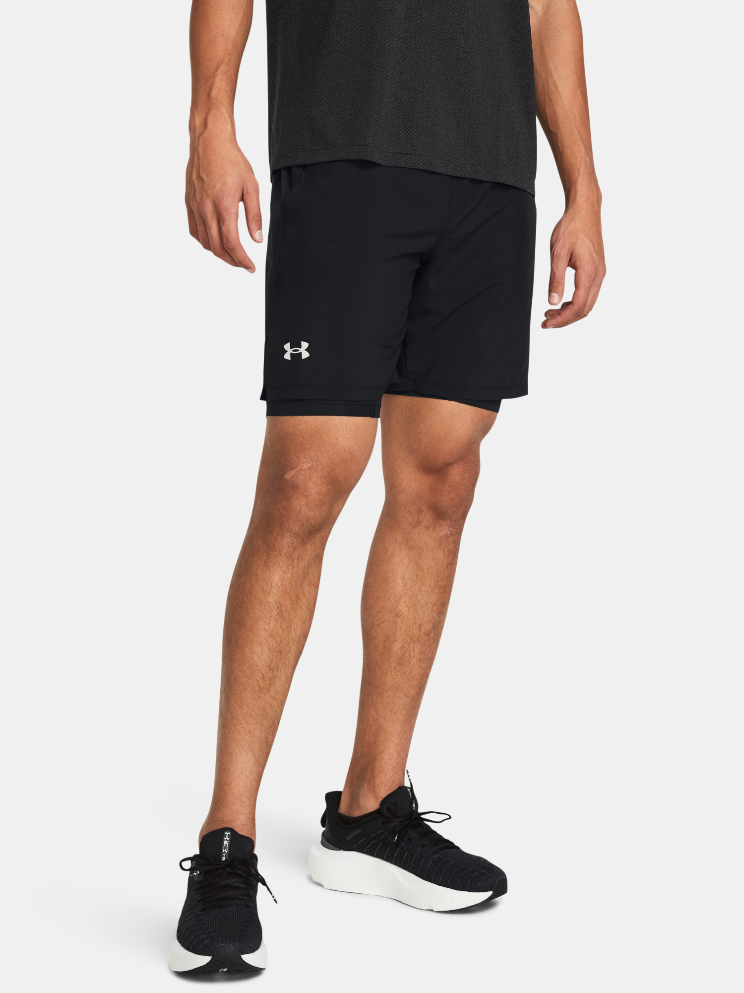Under Armour Férfi Futó Rövidnadrág UA LAUNCH 7'' 2-IN-1 SHORTS