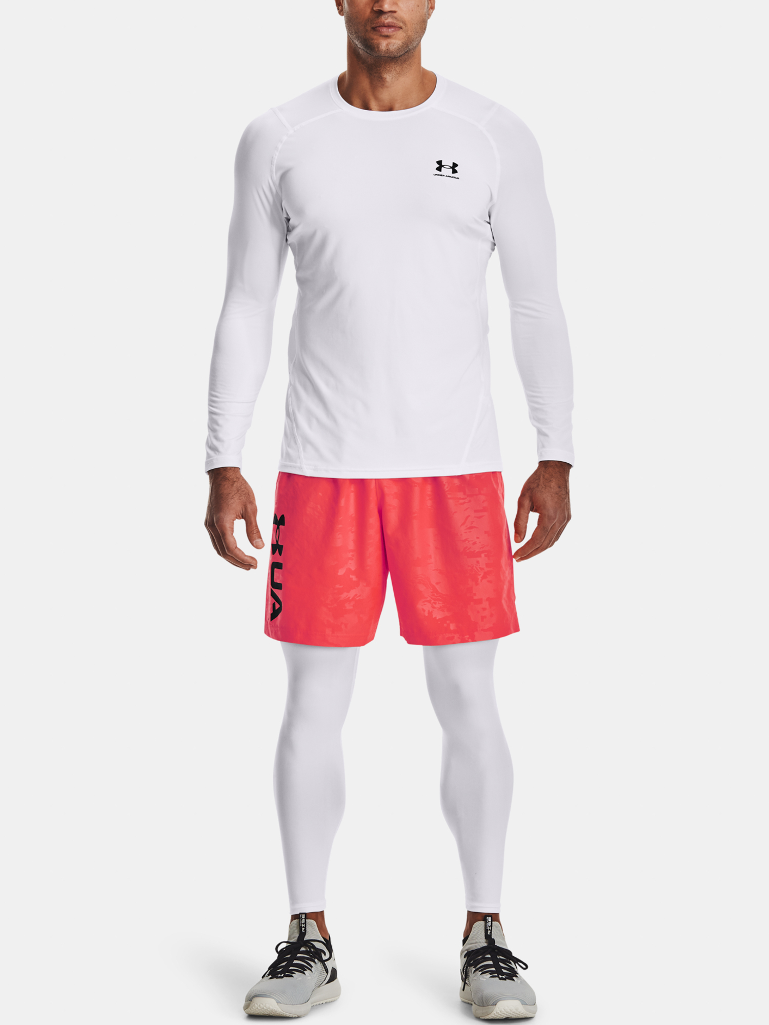 Under Armour Férfi Hosszú Ujjú Edzőpóló HG Armour Fitted LS