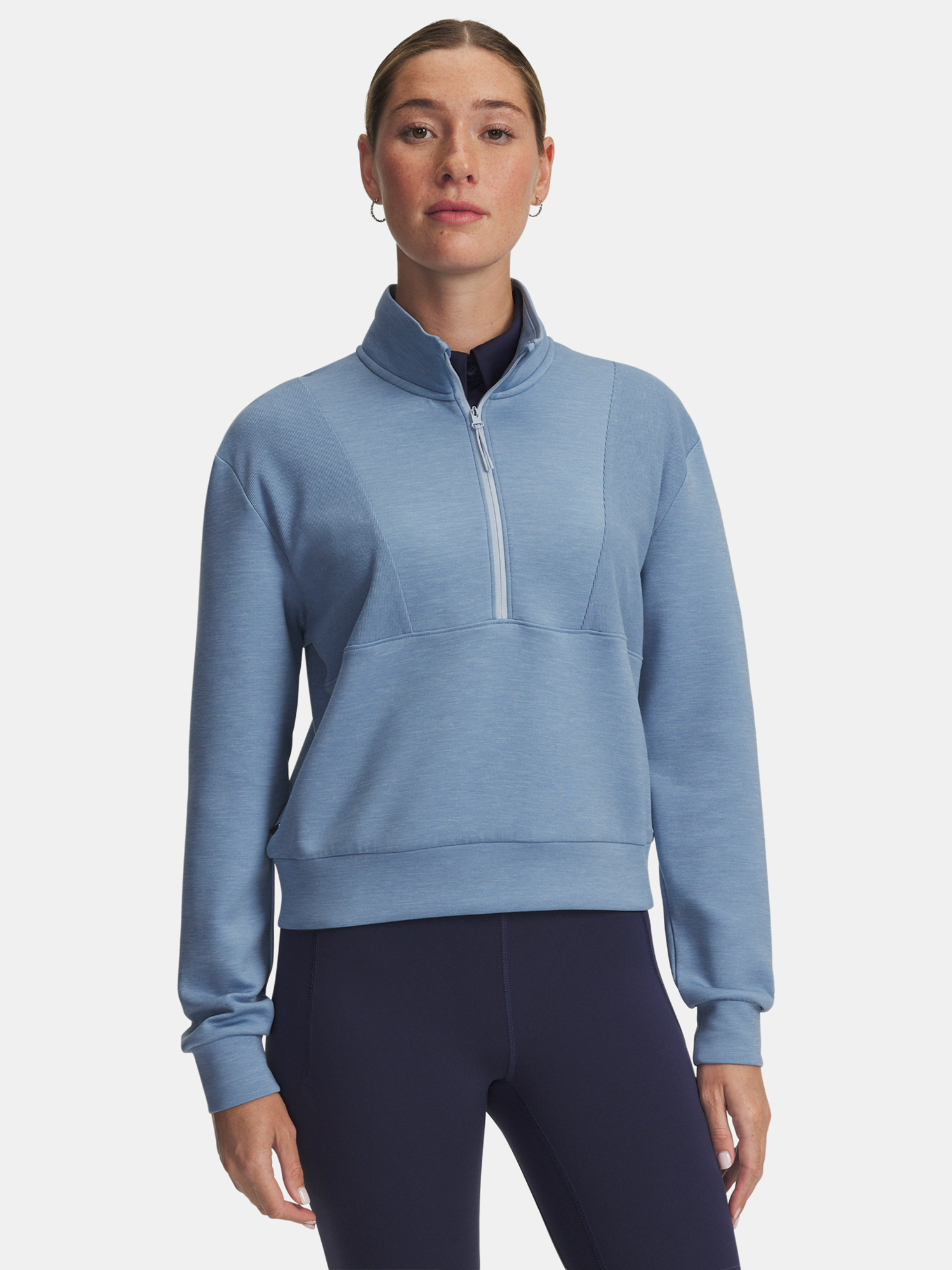Under Armour Női Cipzáras Edzőpulóver UA Drive Midlayer Pullover