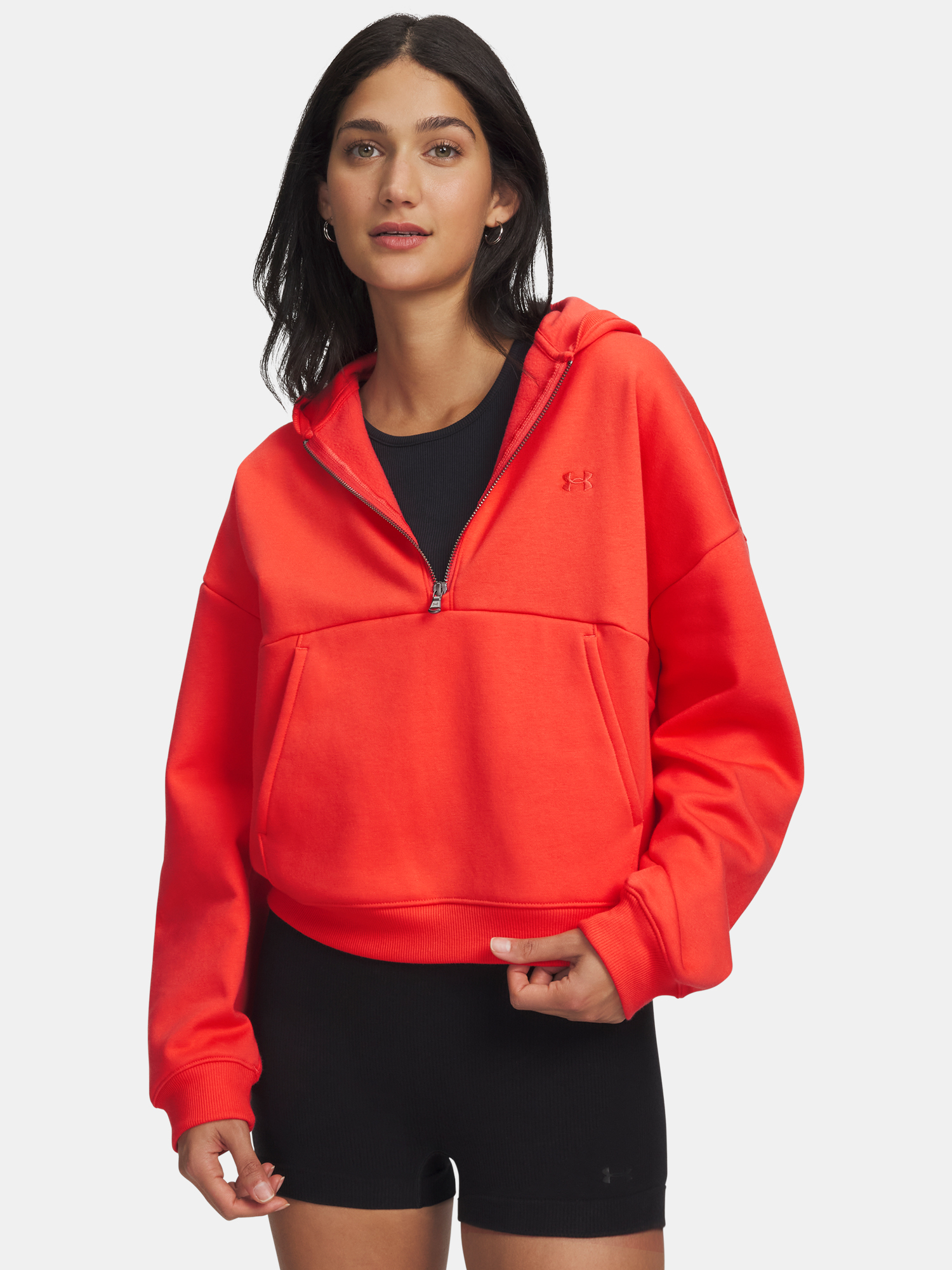 Under Armour Női Cipzáras Pulóver UA Icon Fleece HZ Hoodie