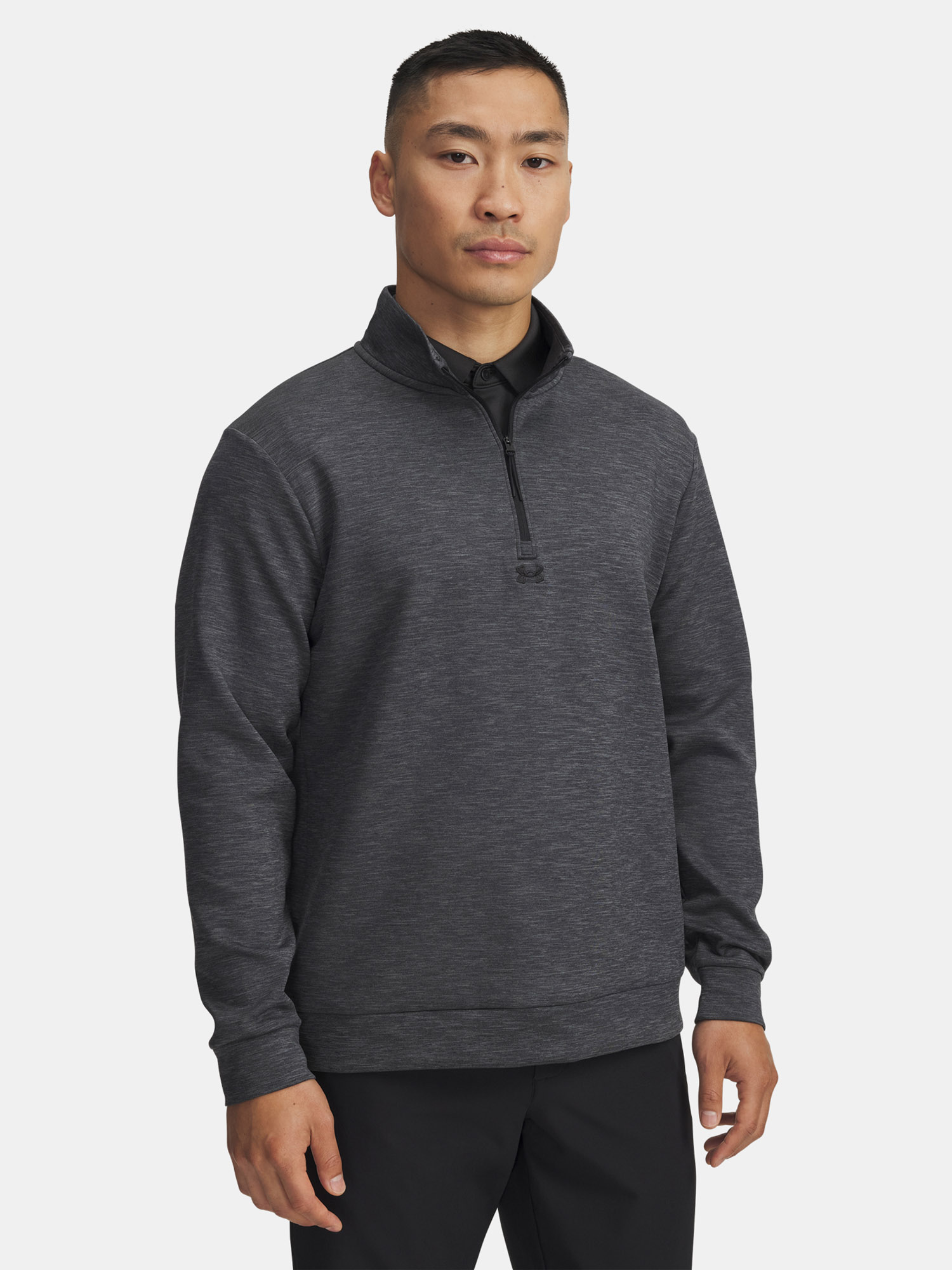 Under Armour Férfi Cipzáras Pulóver UA Drive Midlayer Pullover